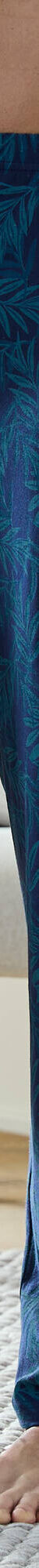 Bedrukte pyjamabroek (blauw) Bedrukte pyjamabroek (blauw)